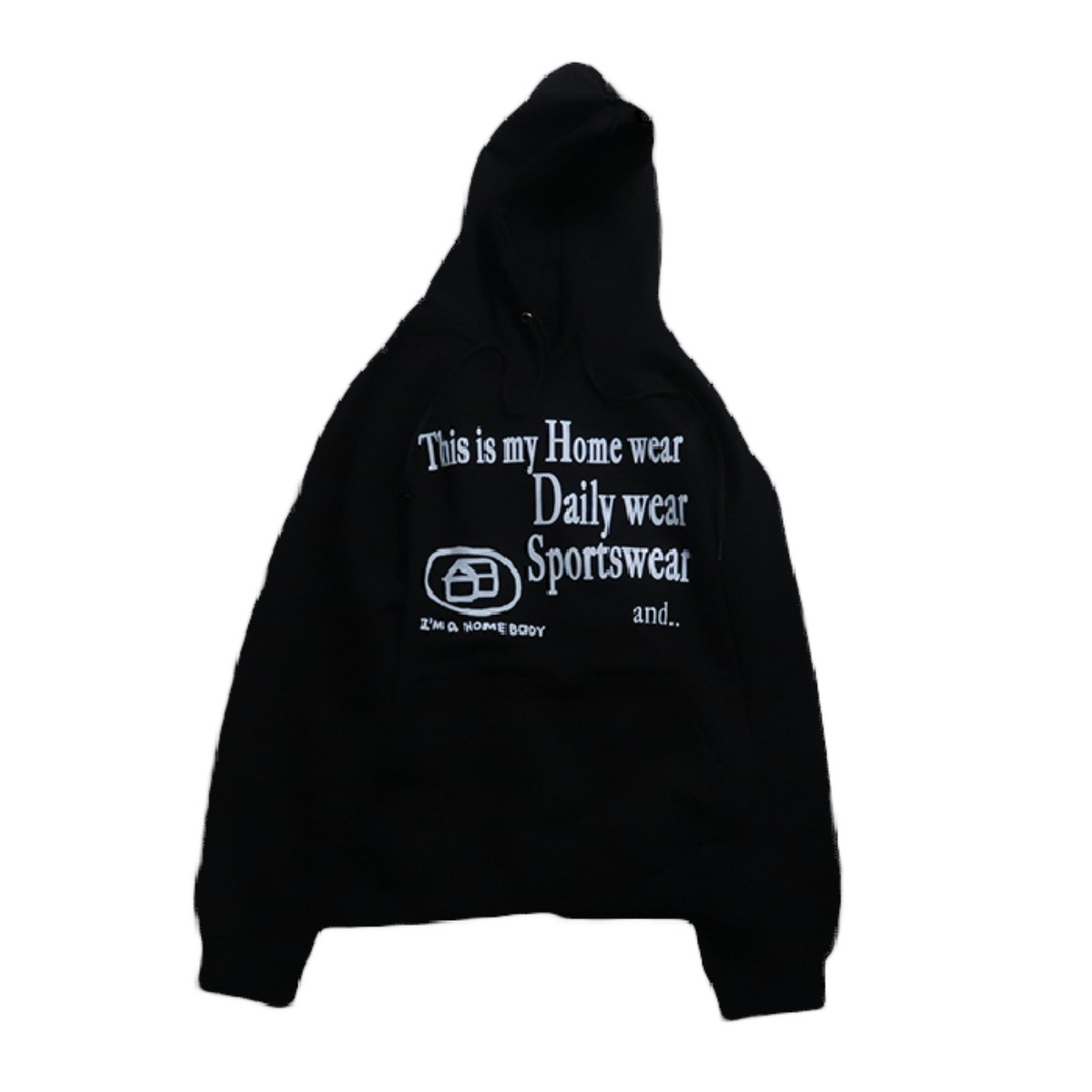 TCM homebody hoodie (black)