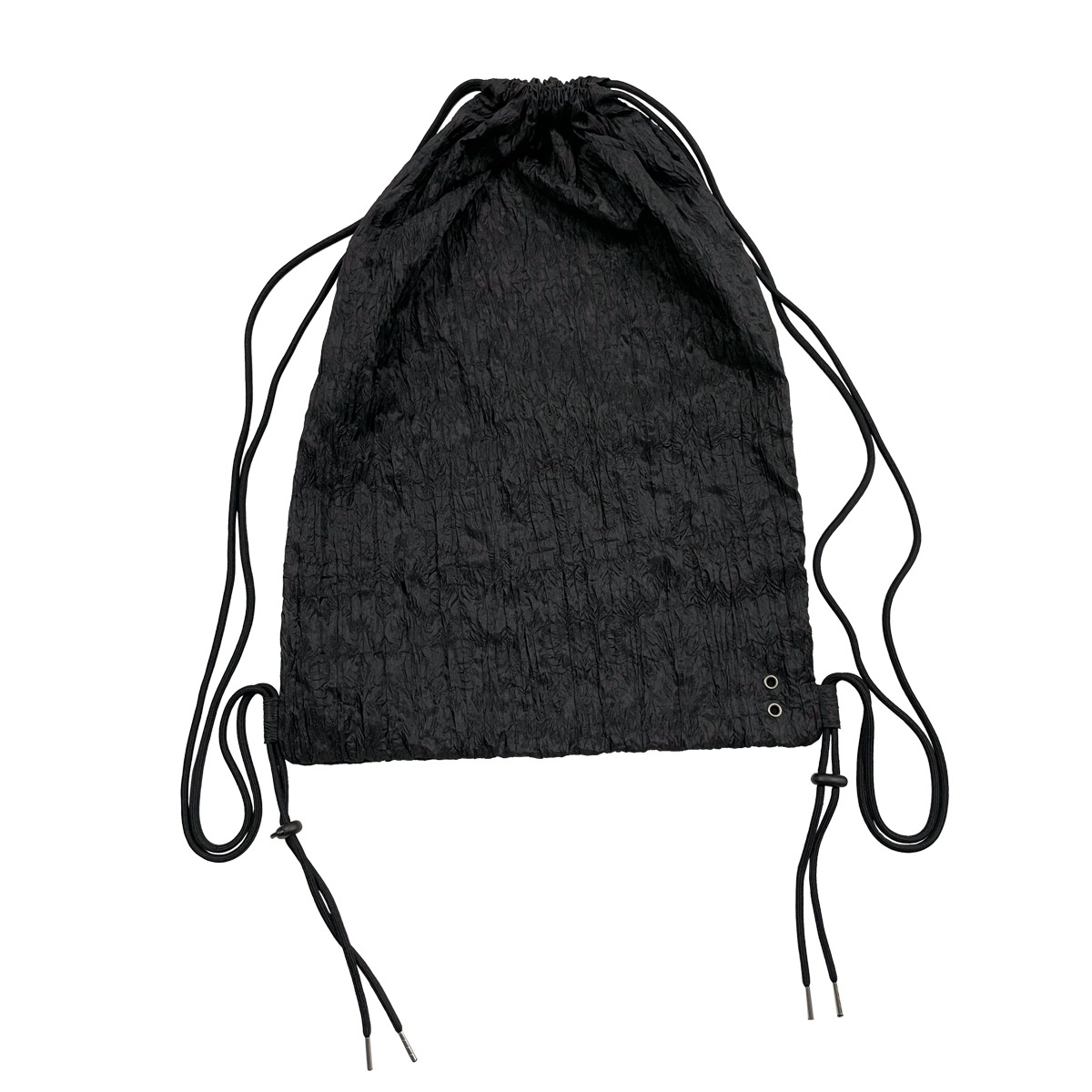 TCM double fabric gym sack (black)
