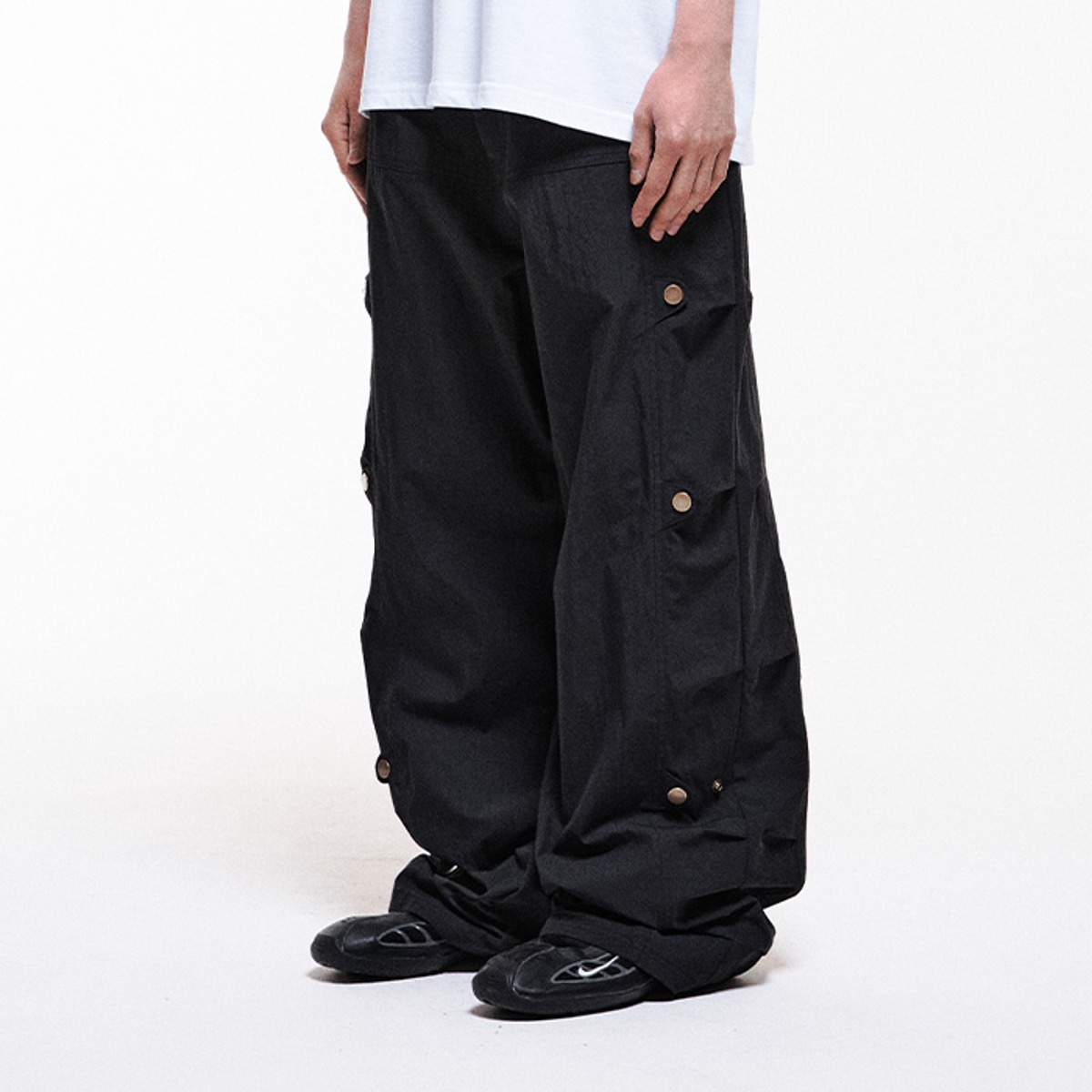 TCM vintage saw blade pants (black) (5/17 예약배송)