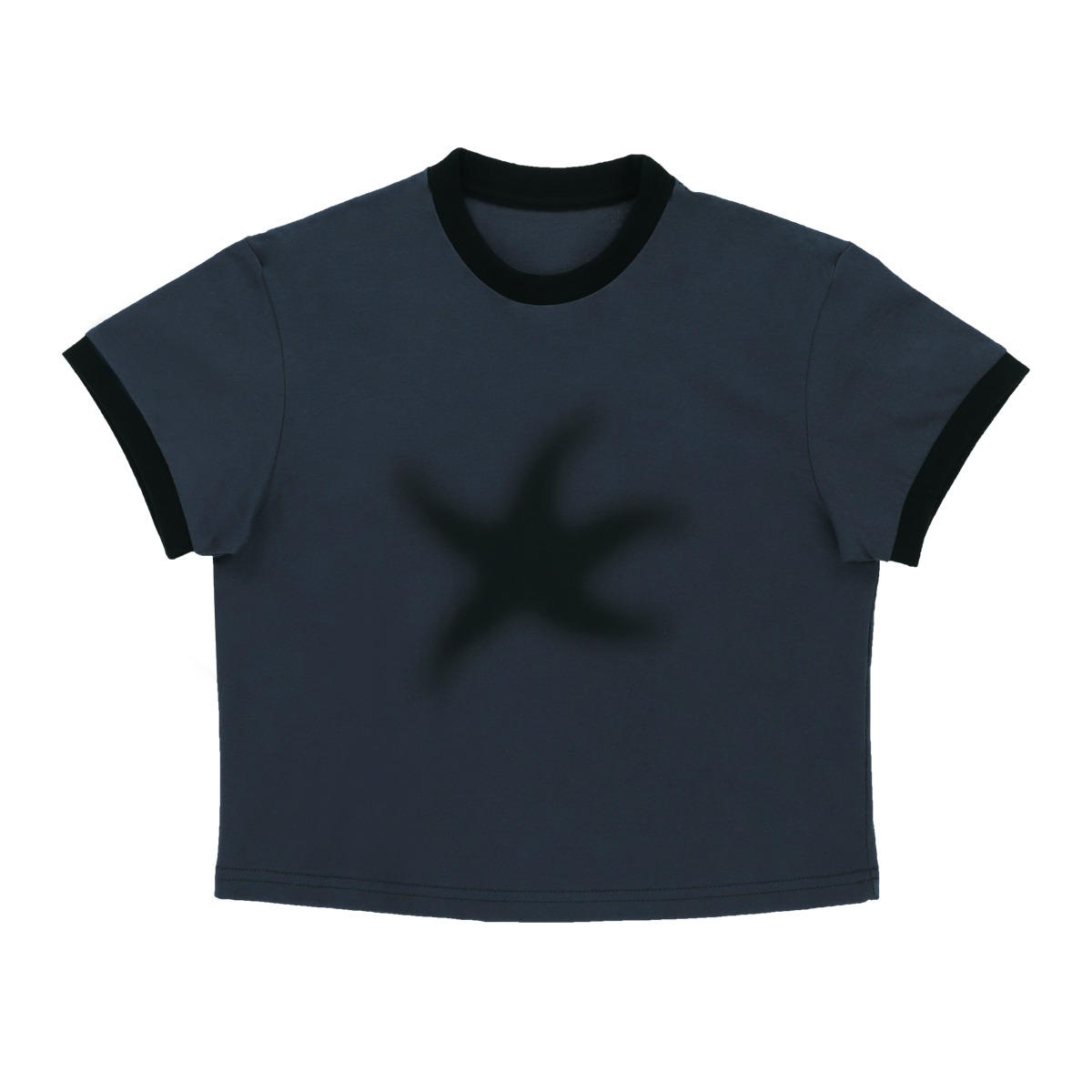 TCM cloudy starfish linger T (navy/black) (5/8 예약배송)